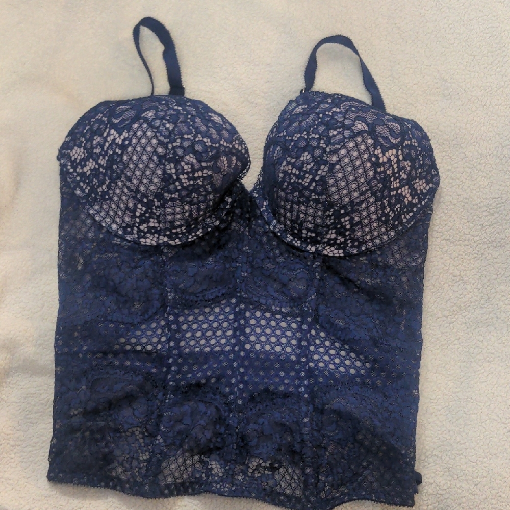 Victoria's Secret Midnight Lace Bustier